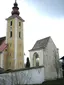 Friedhof und Friedhofsmauer mit Kapelle
