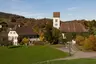 Evangelical reformed Church with Rectory and Outbuildings