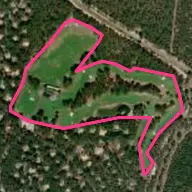 Golf du domaine résidentiel naturiste La Jenny