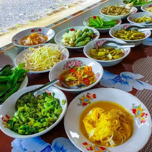 Khanom Jeen Baan Bang Kan in Phang-Nga